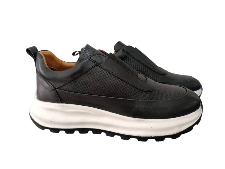 Morgan Deri Sneaker Ayakkabı - 3