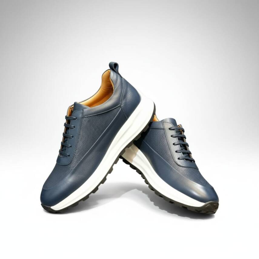 Romeo Deri Sneaker Ayakkabı - 4