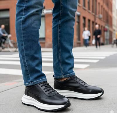 Romeo Deri Sneaker Ayakkabı - 11