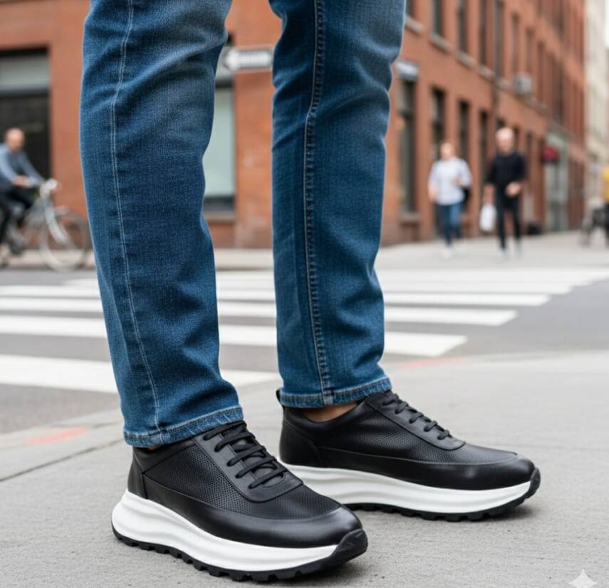 Romeo Deri Sneaker Ayakkabı - 11