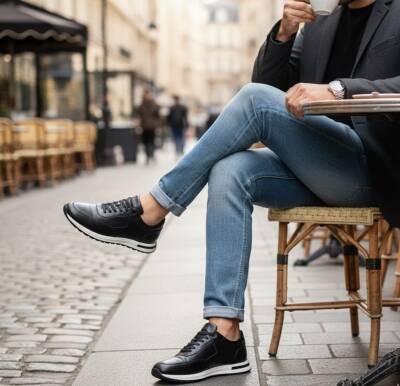  Sky Deri Casual Ayakkabı - 6