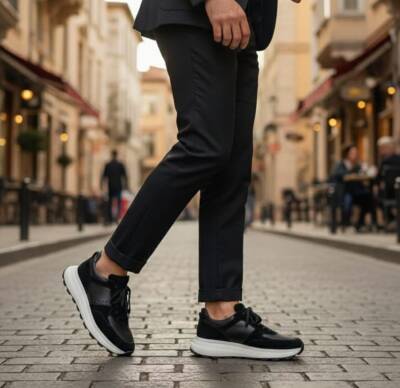 Vera Deri Sneaker Ayakkabı  - 5